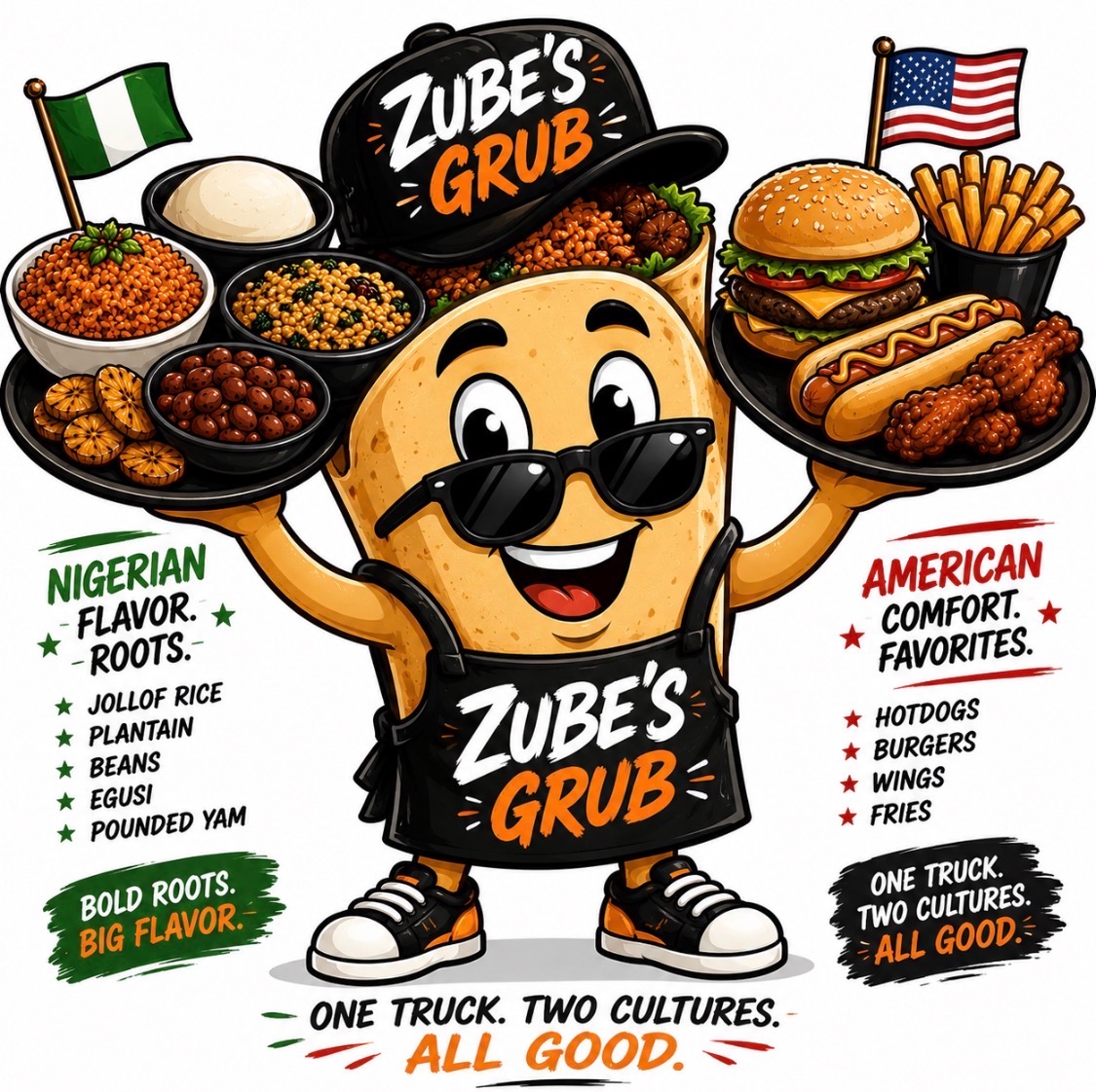 Zube's Grub - One Truck. Two Cultures. All Good.